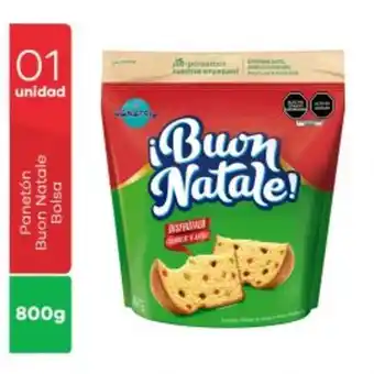 Freshmart Panetón buon natale - bolsa 800 gr - unidad oferta