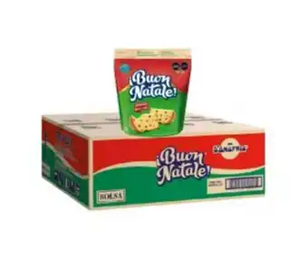Freshmart Caja de panetón buon natale - 6 bolsas de 800g - pack oferta