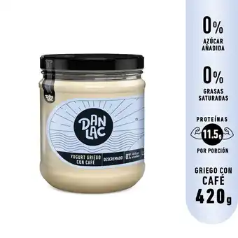 Tottus Yogurt griego con café 420 g oferta