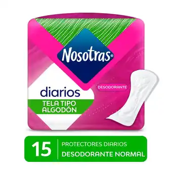 Tottus Protectores diarios nosotras desodorante 15 und oferta
