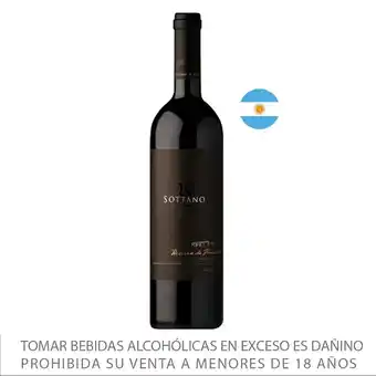 Tottus Vino tinto reserva de familia malbec 750 ml oferta