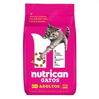 Tottus Comida para gatos cat chow adultos sabor atún y sardina 9 kg oferta