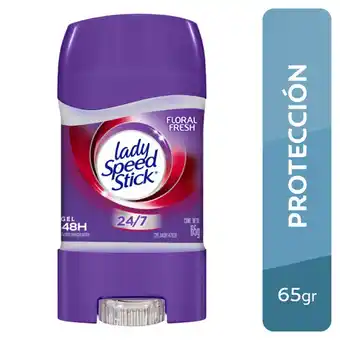 Tottus Desodorante flora fresh gel oferta