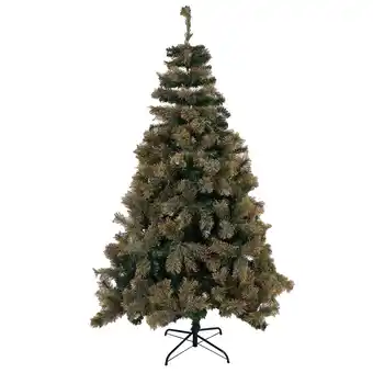 Tottus Árbol de navidad 2.10m 878 ramas gold oferta