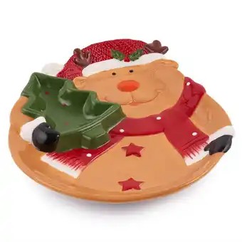 Tottus Plato en forma de reno oferta