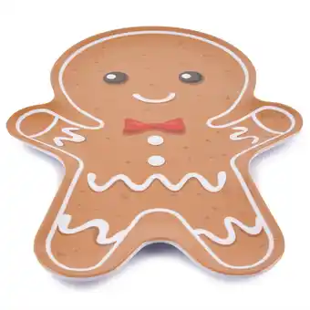 Tottus Fuente melamine en forma de gingerman oferta