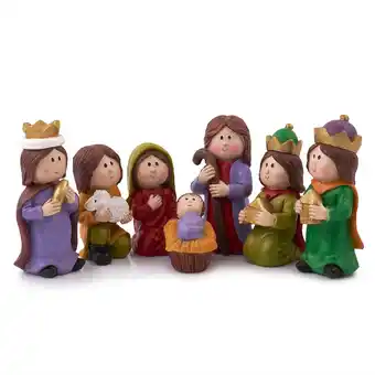 Tottus Nacimiento suelto 7 personajes cerámica oferta