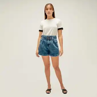 Mentha & Chocolate Short sara azul oferta
