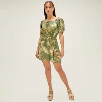 Mentha & Chocolate Vestido selma print oferta