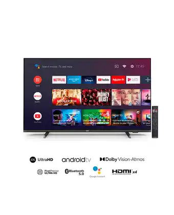Tiendas EFE Televisor 50" android 4k ultra hd smart tv 55pud7406 oferta
