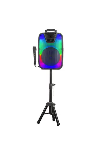 Tiendas EFE Parlante karaoke prolink + trípode oferta
