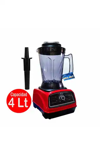 Tiendas EFE Licuadora industrial 4lt 2000w - rojo oferta