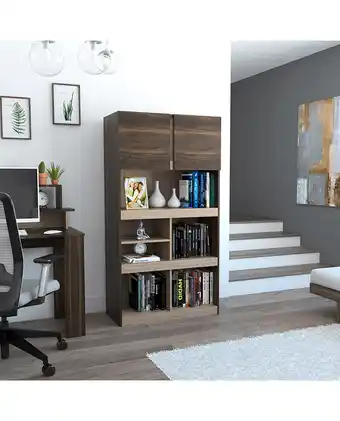 Tiendas EFE Biblioteca tuhome office 9 - habano/miel oferta