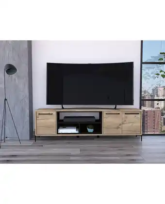 Tiendas EFE Rack tv tuhome 65" shanghai - duna/wengue oferta