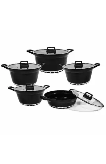 Tiendas EFE Juego de ollas bosch 10 piezas gsb-k-010-n oferta