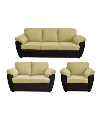 Tiendas EFE Juego de sala 3-2-1 santander - beige oferta