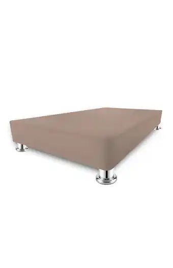 Tiendas EFE Box tarima mavisac clásico 1.5 plaza - camello oferta