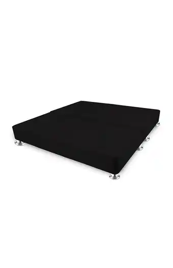 Tiendas EFE Box tarima mavisac premium plaza king - negro oferta