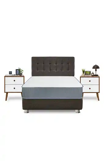 Tiendas EFE Dormitorio capella 2plz + velador for oferta