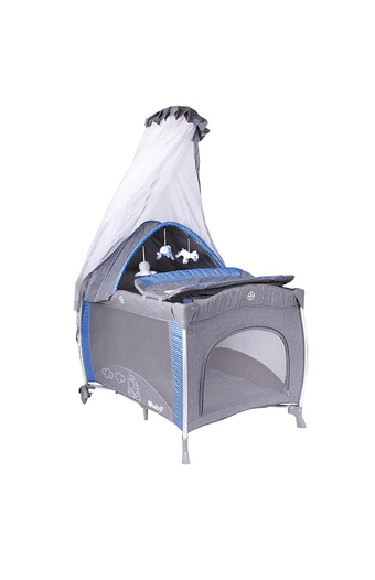 Tiendas EFE Cuna corral ebaby noa 780 azul oferta