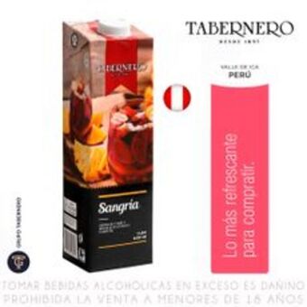 Metro Sangría tabernero caja 1 lt oferta
