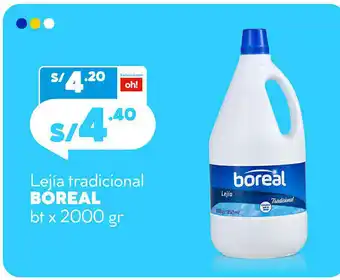 Plaza Vea Boreal Lejia tradicional bt x 2000gr oferta