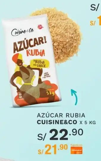 Wong Cuisine & Co Azucar Rubia x 5 kg oferta