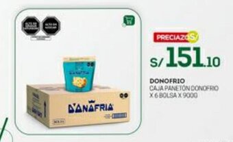Tottus Donofrio Caja Paneton oferta