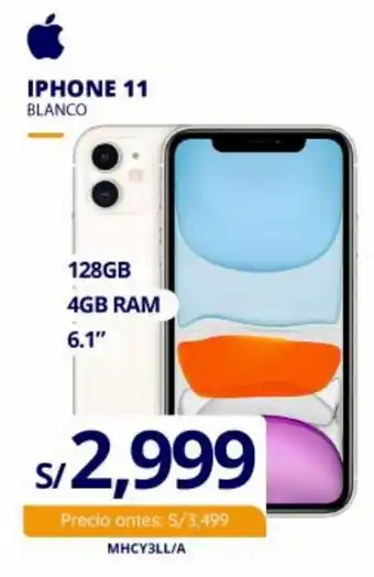 Tiendas EFE Apple iPhone 11 Blanco oferta