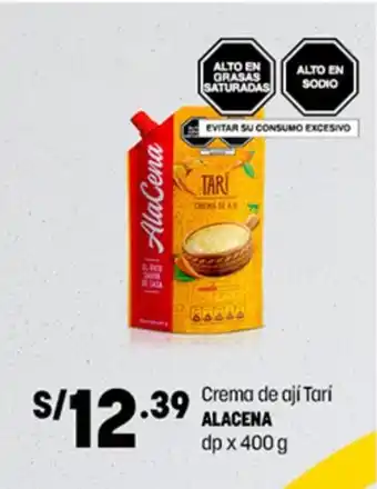 Plaza Vea Alacena Crema de aji tari dp x 400g oferta