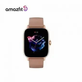 Hiraoka Reloj smart amazfit gts 3 terra rosa oferta
