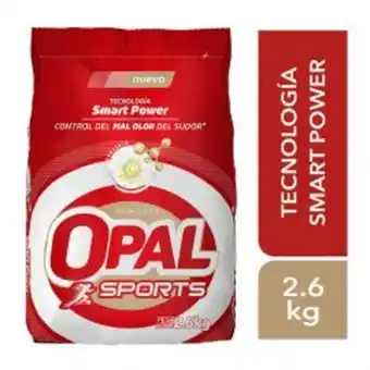 Freshmart Detergente opal sports - bolsa 2.6 kg - unidad oferta