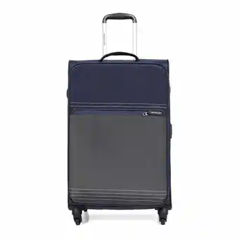Porta Maleta natal 24" azul/plomo oferta