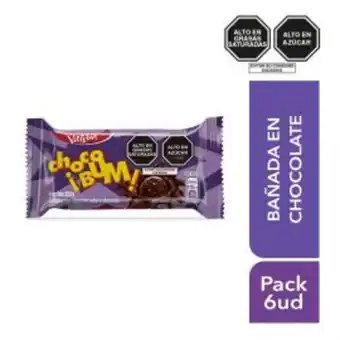 Freshmart Galletas chocobum victoria - pack 6 unid - unidad oferta