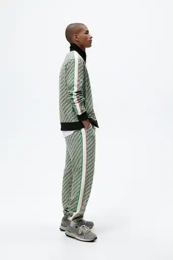 ZARA Pantalón jogger jacquard oferta