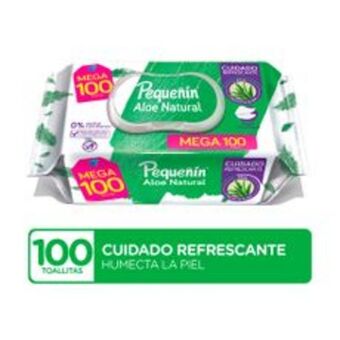 Metro Toallitas húmedas pequeñín aloe natural 100un oferta