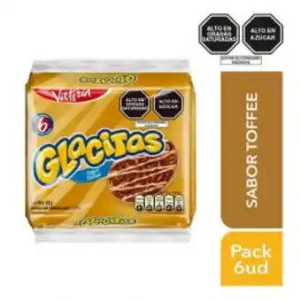 Freshmart Galletas glacitas toffee victoria - pack 6 und - unidad oferta