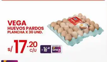 Vega Vega Huevos Pardos Plancha x 30 und oferta