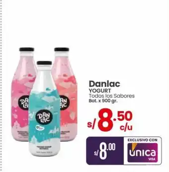 Vega Danlac Yogurt Todos los sabores Bot x 900gr oferta