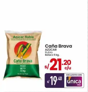 Vega Caña Brava Azucar Rubia Bolsa x 5 kg oferta