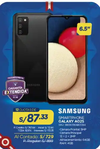 El Gallo Más Gallo Smartphone galaxy AO2S SKU 880690863394 oferta