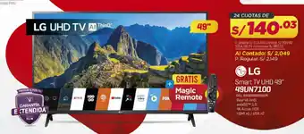 Carsa Smart tv uhd 49" 49UN7100 SKU: 8806098694976 oferta