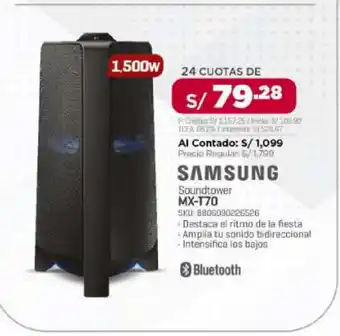 Carsa Soundtower MX-T70 SKU: 8806090226526 oferta