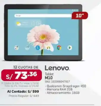Carsa Tablet M10 SKU: 193386047957 oferta