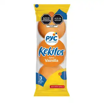 Tottus Kekitos sabor vainilla pyc 90 g oferta