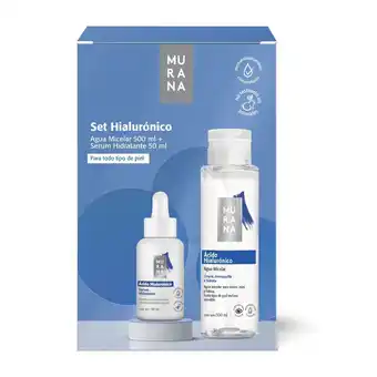 Tottus Pack murana micelar + serum ácido hialurónico oferta
