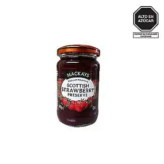 Tottus Mermelada de fresa mackays 340 g oferta