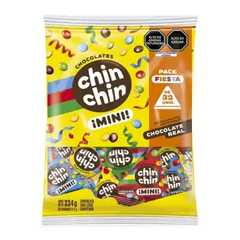 Tottus Chin chin mini 32 unidades oferta