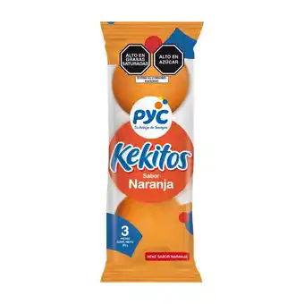 Tottus Kekitos sabor naranja pyc 90 g oferta