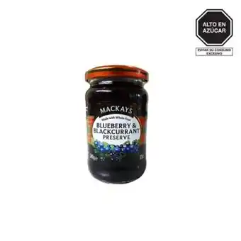 Tottus Mermelada arándano y grosella negra mackays 340 g oferta